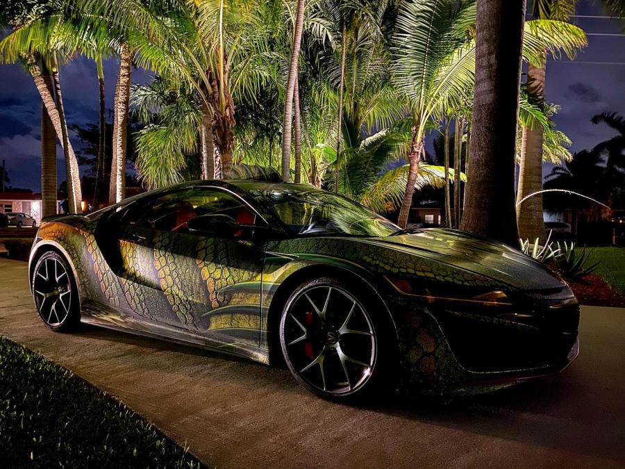  Acura NSX by MetroWrapz 2019 года  (фото 3 из 15)